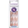 Kiss Unghie artificiali autoadesive a forma di fiore IFM03 Fearless imPRESS Kiss 30 p