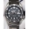 Seiko Orologio da uomo subacqueo meccanico automatico nero SEIKO 5 Sports SBSA225