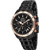 Sector Orologio Uomo SECTOR SGE 650 R3273962004 Chrono Acciaio Nero PATRICK DE GAYARDON