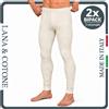 VP Boxer Lana Cotone Uomo Gamba Lunga Mutande Invernali Calzamaglia Termica Set 2