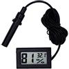TERMOMETRO IGROMETRO DIGITALE LCD CON SONDA 1 METRO, AMBIENTE,FRIGO, ACQUARIO sp