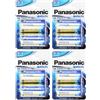 Panasonic 8x Batterie Alcaline Panasonic Evolta D LR20 1.5V Per Torcia E Radio