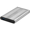 Qoltec Box/alloggiamento Qoltec per HDD SSD 2,5" SATA3 | USB 3.0 | Argento