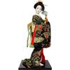Bambola Geisha con Ventaglio da Collezione per Amanti Del Giappone