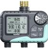 RAINPOINT Centralina Irrigazione 3 Uscite Con Ampio Display Lcd ingresso in