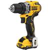 DEWALT DCD701D2 XR senza Spazzola Sub-Compact Trapano Avvitatore 12V 2 X 2.0Ah