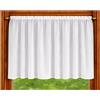 bez marki Tenda da cucina Zazdrostka in voile DELICATE CON BORDO BIANCO per tunnel 70x60