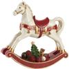 Villeroy & Boch Statuetta di cavallo a dondolo, accessorio per collage invernale Villeroy & Boch