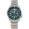 Seiko Orologio da uomo Seiko 5 Sports SRPD61K automatico quadrante verde tono argento