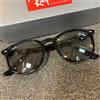 Ray-Ban Occhiali da sole RayBan RB4259F 601/87 Asian Fit lenti nere grigio chiaro usati