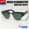 Ray-Ban Occhiali da sole Ray-Ban Mega Club Master neri G-15