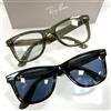Ray-Ban RayBan RB2140F Wayfarer Double Dimming Frame Lens nuovo mai usato autentico