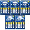 VARTA 20x VARTA Energy Batterie Stilo AA 1.5V LR6 Alkaline Confezione Valore