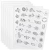 Wash Away Water Soluble Embroidery Stabilizer with Strong Adhesive for Sewing