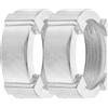 Silver Stainless Steel Meat Grinder Retaining Nut Heavy Duty Replacement Parts