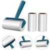 Navy Lint Roller Portable Hair Remover for Home Use Strong Adhesive