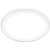 Briloner - Lampada da Soffitto a LED Piatta con Luce Indiretta Bianca Neutra, Plafoniera e Lampadario per Soggiorno e Camera da Letto, 24x3 cm, Bianco