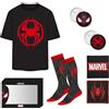 CERDÁ Set regalo con T-shirt a maniche corte e accessori SPIDER-MAN MARVEL