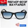 Ray-Ban Occhiali da sole Ray-Ban RB2140F Wayfarer montatura blu