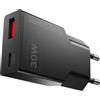 Caricatore da parete compatto a ricarica rapida con due porte USB MD-GAN30 30W