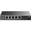 Switch Gigabit a 5 porte con ingresso PoE e uscita per 4 dispositivi TL-SG1005P-
