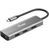 Adattatore multiporta USB-C 4 in 1 con HDMI, DisplayPort e VGA 4K 60HZ DP-ALT