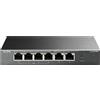 TP-LINK Switch Fast Ethernet non gestito a 6 porte con 4 PoE+ TL-SF1006P