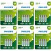 Philips 24x Batterie Ricaricabili Philips AAA NiMH 700mAh 1.2V Pronte all'Uso