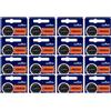 MURATA 16x Batterie A Bottone Al Litio Murata CR2032 3V (Ex Sony)