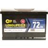 GENERICA BATTERIA AUTO START STOP MODULO VALORE + - AH 72 DX SPUNTO 720A MM 275X175 H...