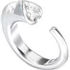 GUESS Anello Donna Crystal Love Zirkonia Cuore Argento JUBR06362JWRH