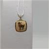 CIONDOLO MEDAGLIA SEGNO ZODIACALE ARIETE IN ORO GIALLO 18KT 750 1,1 GRAMMI