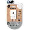 TECH ONE TECH Caricatore da rete doppio USB-A e USB-C 12 W 2,4 A (2UD)