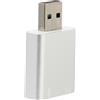 Aluminum USB Audio Adapter 7.1 External Stereo Sound Card for Pc Use