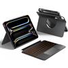 Cover con tastiera 360° rotante e rimovibile per iPad Pro 11″ M5/M4 | Stand rego