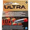 HASBRO Ricarica da 10 dardi in schiuma NERF ULTRA