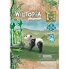 PLAYMOBIL Figura di panda con accessori e scheda sugli animali WILTOPIA-71060