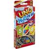 MATTEL Gioco di carte resistente all'acqua con clip UNO-H2O TO GO