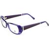 Tod's Montature Per Occhiali Ovali Tod's TO5012 55mm Viola/Nero Lucido