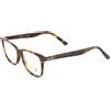 Tod's Montature Per Occhiali Rectangolari Tod's TO5149 54Mm Havana