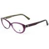 Tod's Montature Per Occhiali Ovali Tod's TO5101 55Mm Viola/Gradiente Fumo
