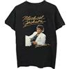 Rockoff Trade Michael Jackson Thriller White Suit T-Shirt Uomo XL Nero (Black Bl