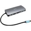 Mini docking station USB-C con HDMI 4K, VGA, rete e ricarica Power Delivery C31N