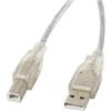 Cavo USB 2.0 per stampante con ferrite e connettori maschio A-B 3 M CA-USBA-12CC