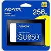 ADATA SSD SATA interno ULTIMATE SU650 256GB 2,5" ASU650SS-256GT-R