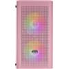 MARS GAMING Case PC compatto con tripla ventola MC300 MICRO-ATX FRGB 3X120MM