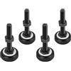 Set di 4 piedini di livellamento per armadio rack M10 78MM 60KG AK-1602-B