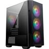 MSI Case gaming micro ATX con vetro temperato MAG FORGE-M100R 4X120MM-ARGB
