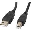 Cavo USB 2.0 per stampante con ferrite e connettori maschio A-B 3 M CA-USBA-11CC
