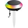 Lampada solare intelligente da giardino con sensore di movimento IO RGB+CCT PIR